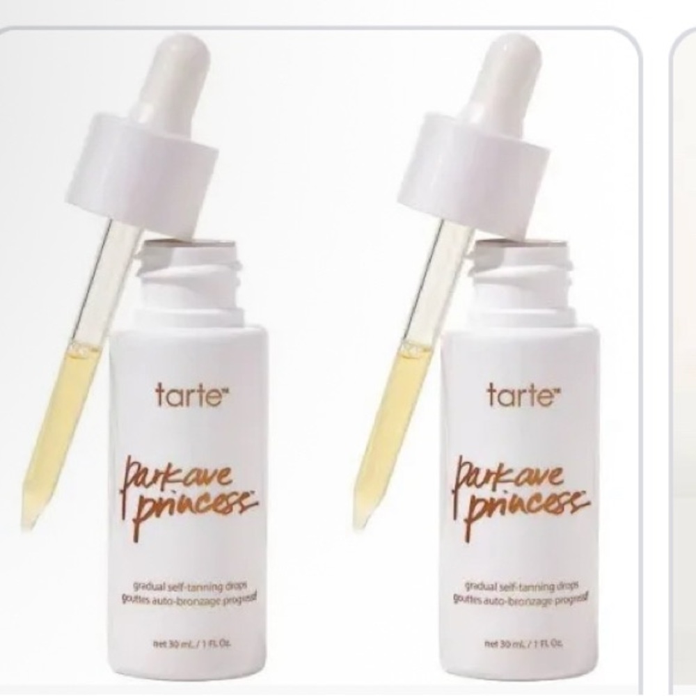 Tarte Park Ave Princess Gradual Self-Tanning Drops - White and Gold